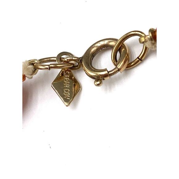 SARAH Coventry Jewelry Set Necklace Bracelet Lucite Beaded Vintage Plastic - Picture 14 of 16